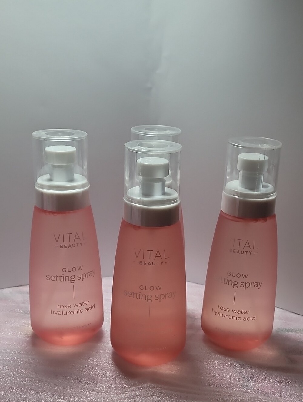 Glow Setting Spray — Pink Rose Water Hydrating Mist